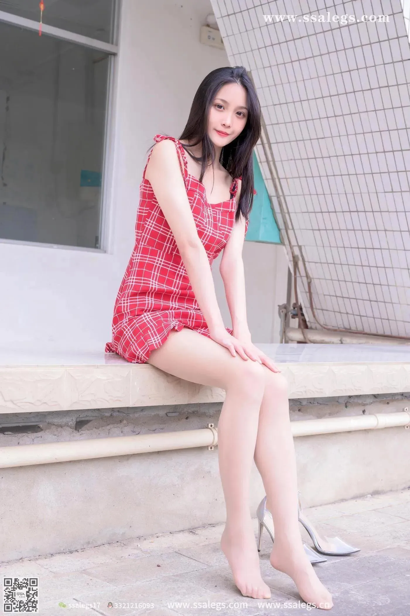 [SSA丝社]超清写真 NO.379 君君小区花园的靓丽风景线[23] [49P]插图6